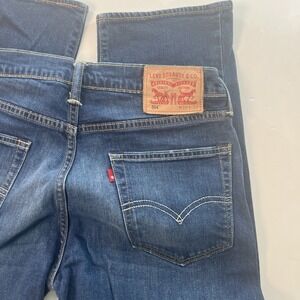 Levis 504 Mens Blue Jeans 32x30 High Quality Denim, Belt Loops, Rivets. READ